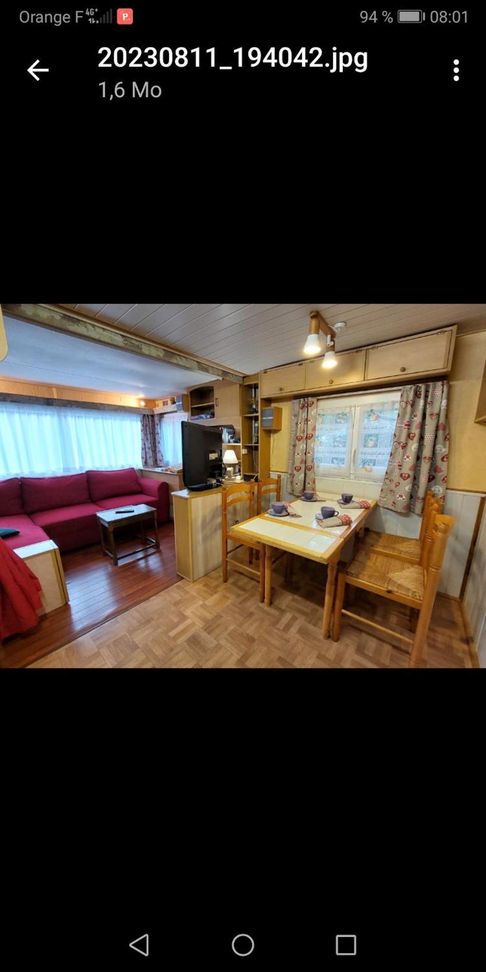 Charmant Mobil Home Style Chalet Besse-et-Saint-Anastaise Extérieur photo