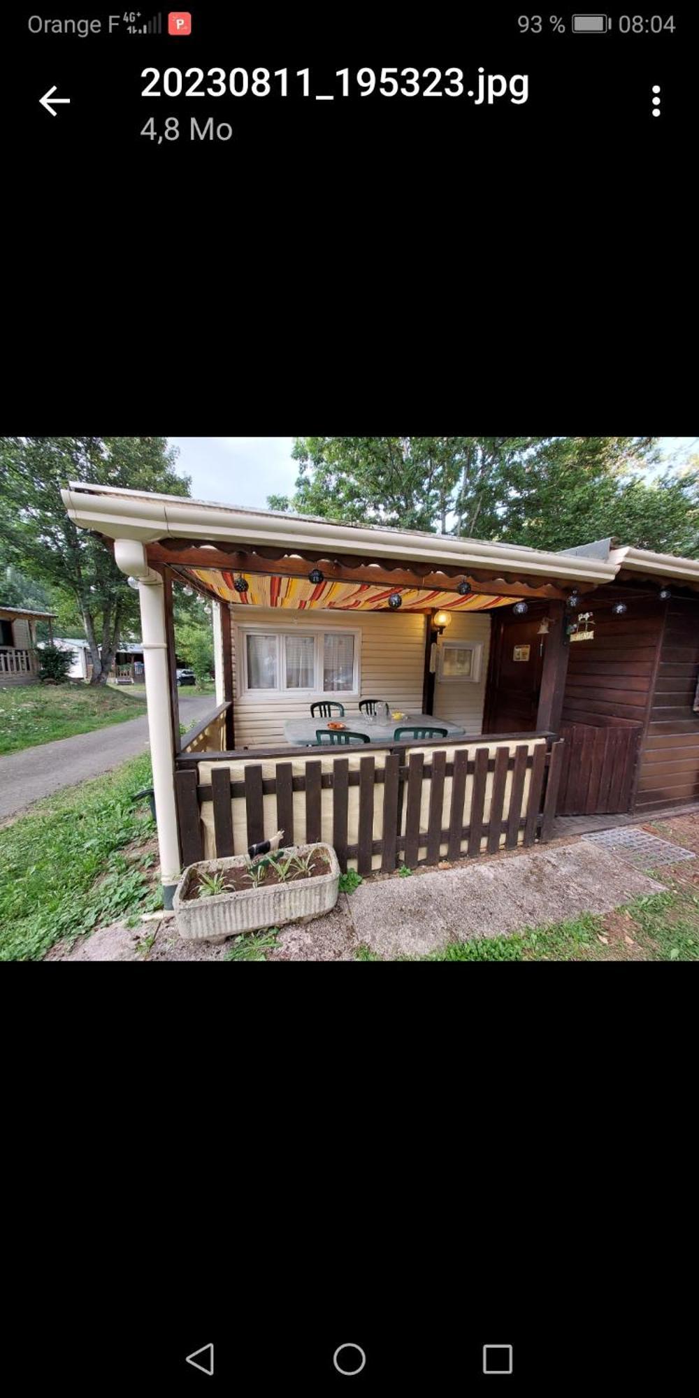 Charmant Mobil Home Style Chalet Besse-et-Saint-Anastaise Extérieur photo